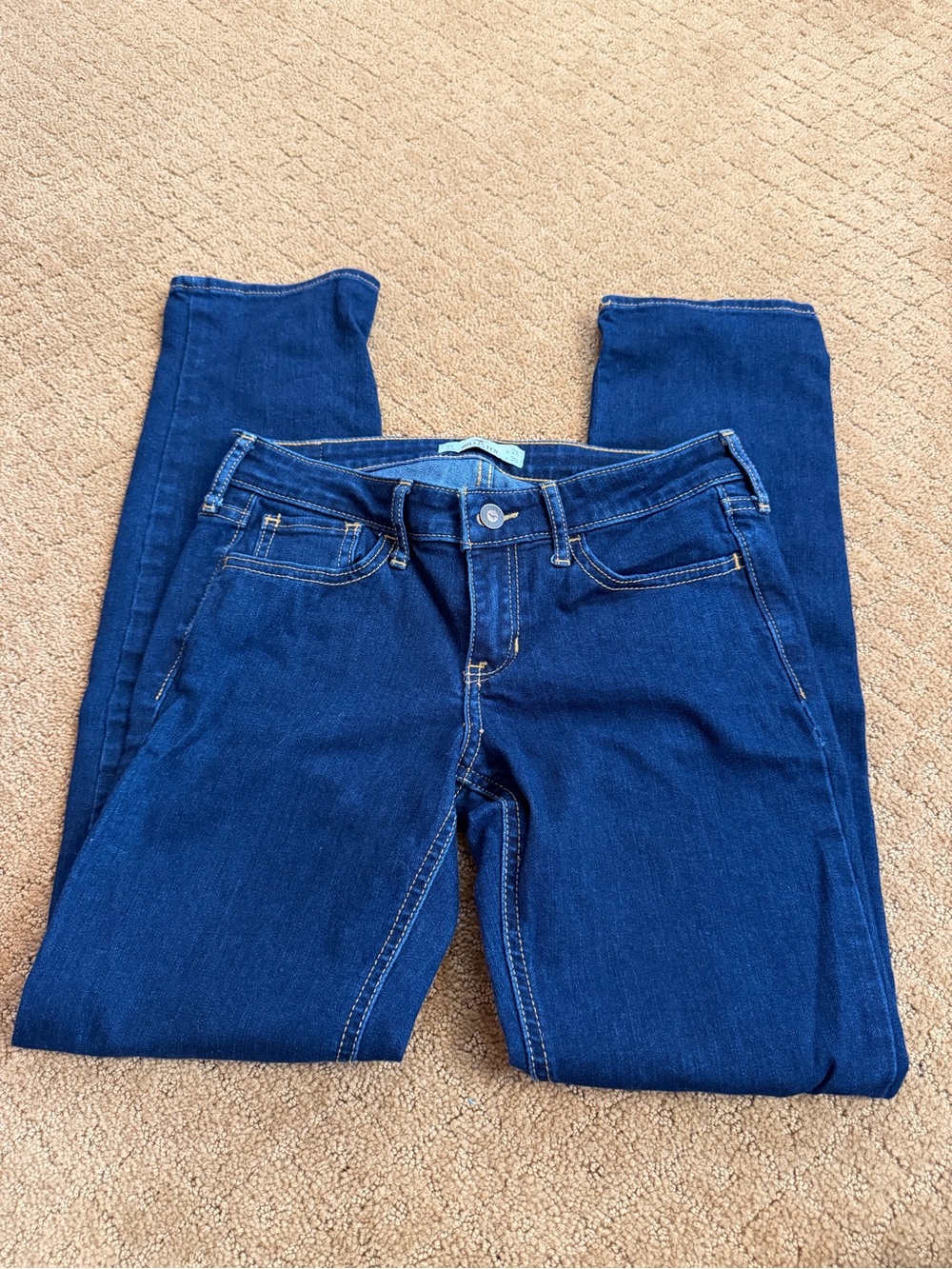 Vintage Hollister dark wash low rise skinny jeans women’s size 3S